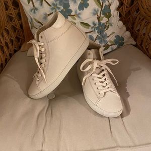 Sezane cream sneakers